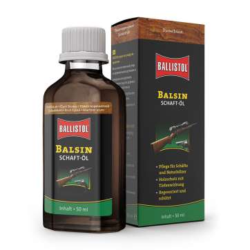 lentzis.com Ioannina | Ballistol | Λάδι Balsin για ξύλινα μέρη (σκούρο) 50 ml | ΕΞΟΠΛΙΣΜΟΣ | Λίπανση-Καθαρισμός | 10F851-B6IRY-81