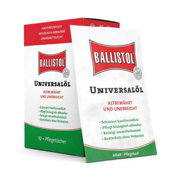 lentzis.com Ioannina | Ballistol | BALLISTOL Λαδομάντηλα (10 τεμ) | ΕΞΟΠΛΙΣΜΟΣ | Λίπανση-Καθαρισμός | 28P157-H5WQO-21