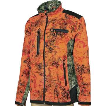 lentzis.com Ioannina | Verney Carron | JACKET SOFTSHELL SNAKE GHOST CAMO BLAZE | ΡΟΥΧΙΣΜΟΣ | Μπουφάν | 36U614-A3RXP-13