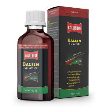 lentzis.com Ioannina | Ballistol | Λάδι Balsin για ξύλινα μέρη (κόκκινο) 50 ml | ΕΞΟΠΛΙΣΜΟΣ | Λίπανση-Καθαρισμός | 49E672-R1DZW-42