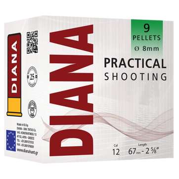 lentzis.com Ioannina | Diana | ΦΥΣΙΓΓΙΑ PRACTICAL 9PELLETS | ΦΥΣΙΓΓΙΑ | Σκοπευτικά | 95V391-E3CXJ-79